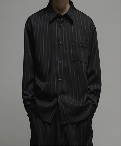 「Casper John」 長袖シャツ SMALL グレー メンズ_画像5