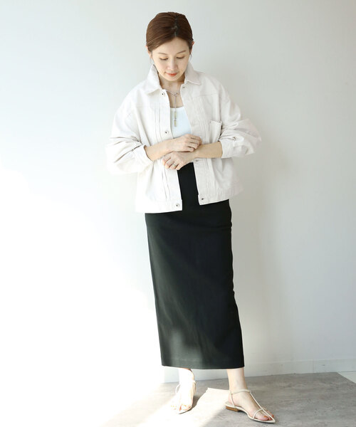 IÉNA ルーズデニムブルゾン ブルー 36 イエナ ルーズデニム ブルゾン G