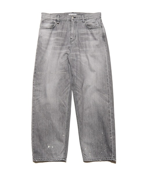 ワイドパンツ ジーンズ DAMAGED BOLD-FIT JEANS メンズ レディースの画像
