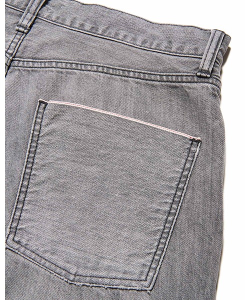 ワイドパンツ ジーンズ DAMAGED BOLD-FIT JEANS メンズ レディースの画像