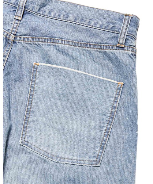 ワイドパンツ ジーンズ DAMAGED BOLD-FIT JEANS メンズ レディースの画像