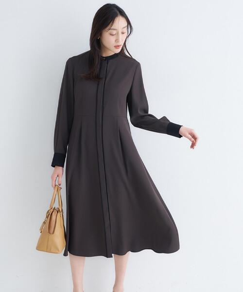 UNTITLED（アンタイトル） ワンピース 「洗える/前開き/フォーマル
