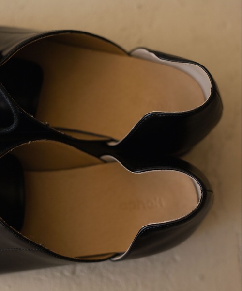 「epnok」 シューズ MEDIUM ブラック メンズ_画像4