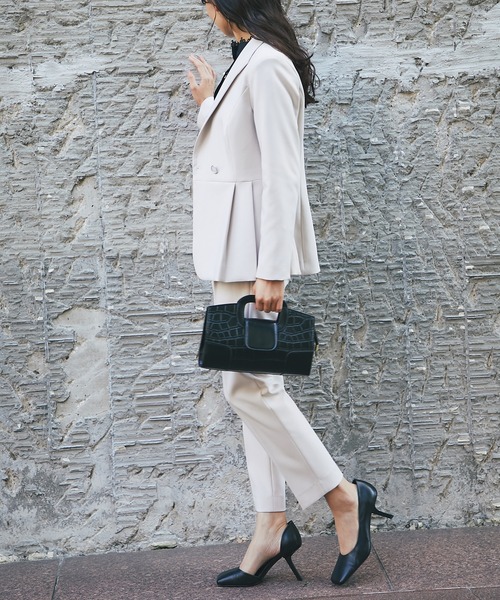 「SMILE ORCHID」 テーラードジャケット L ベージュ レディース_画像5