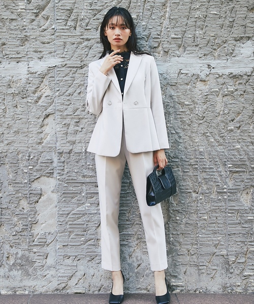 「SMILE ORCHID」 テーラードジャケット L ベージュ レディース_画像9