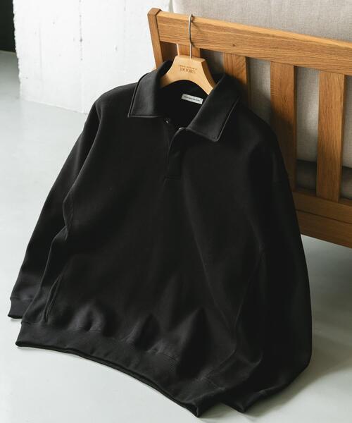 今季新作　裏起毛スウェットポロシャツ　L URBAN RESEARCH DOORS（アーバンリサーチドアーズ） トレーナー