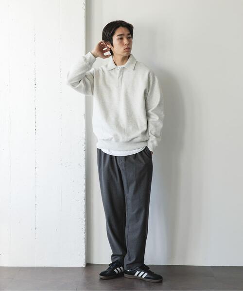 今季新作　裏起毛スウェットポロシャツ　L URBAN RESEARCH DOORS（アーバンリサーチドアーズ） トレーナー