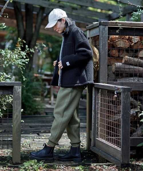 「Sunny clouds」 イージーパンツ LARGE カーキ レディース_画像3