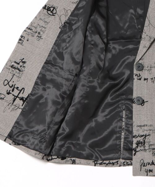 Desigual（デシグアル） ジャケット テーラードジャケット レタリング