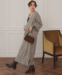 「titivate」 ニットワンピース S ブ...の詳細画像3