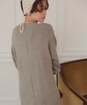 「titivate」 ニットワンピース S ブ...の詳細画像4