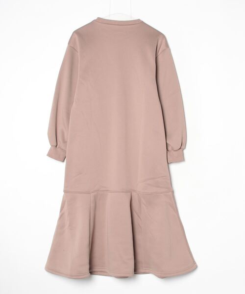 「mil」 長袖ワンピース X-SMALL チャコールグレー レディース_画像3