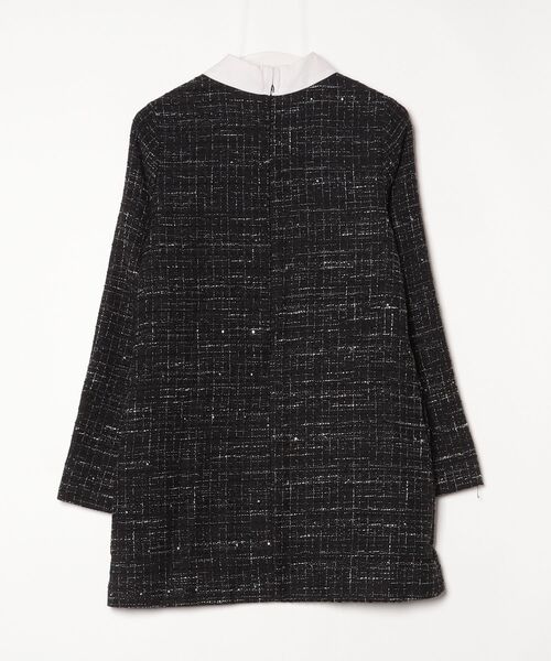 「MERCURYDUO」 長袖ワンピース SMALL ブラック レディース_画像2