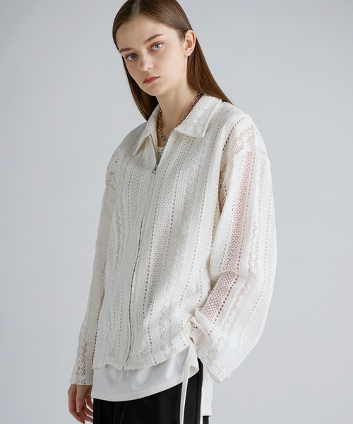 「SOCCE」 ジャケット M ホワイト メンズ_画像2