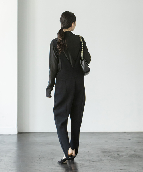 「NOBLE」 長袖カットソー - ブラック レディース_画像7