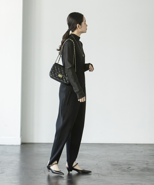 「NOBLE」 長袖カットソー - ブラック レディース_画像8