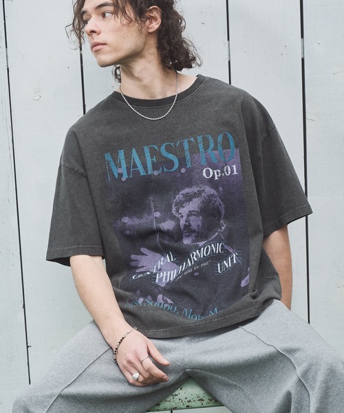 Casper John（キャスパージョン） tシャツ Concept pigment T-shirts