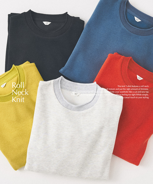417 EDIFICE（フォーワンセブンエディフィス） tシャツ ロールネック