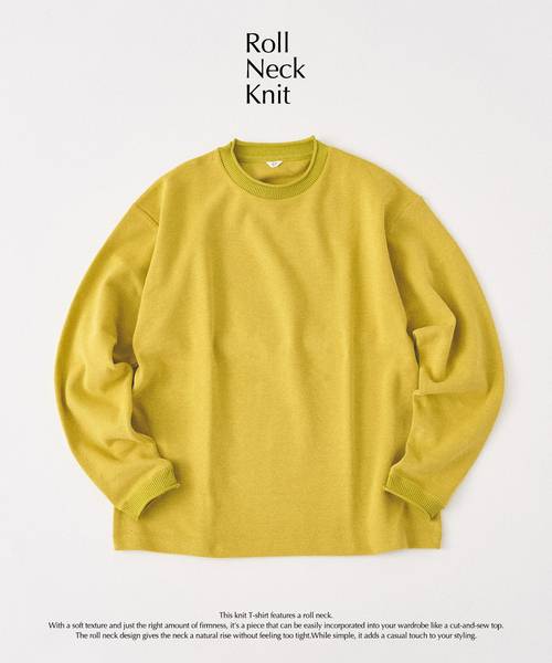 417 EDIFICE（フォーワンセブンエディフィス） tシャツ ロールネック