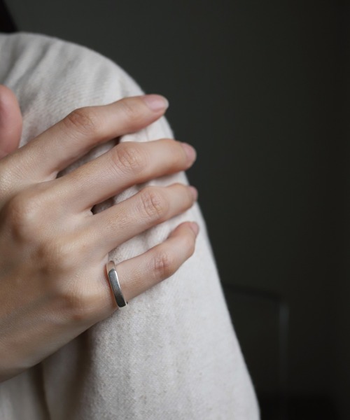 「TEN.」 リング #3 シルバー レディース_画像6