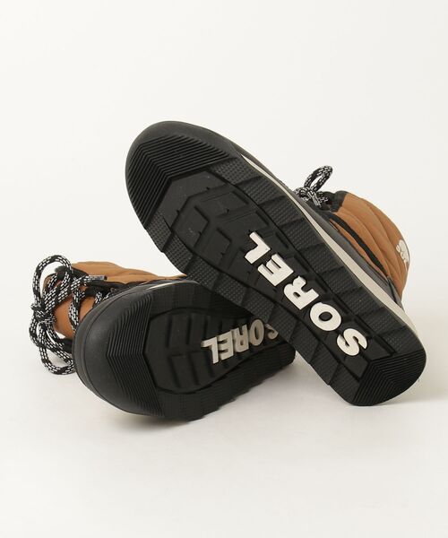 「SOREL」 ハイカットスニーカー 23.5cm ブラウン レディース_画像3