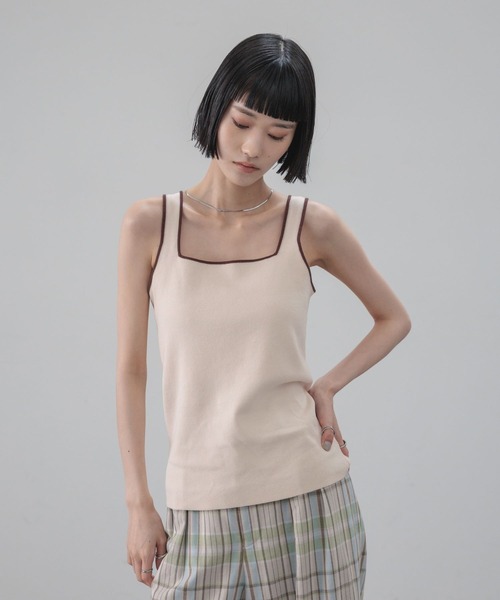 LOWRYS FARM（ローリーズファーム） タンクトップ ノースリーブ ハイ