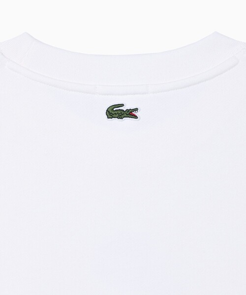 「LACOSTE」 スウェットカットソー X-SMALL ダークネイビー メンズ_画像9