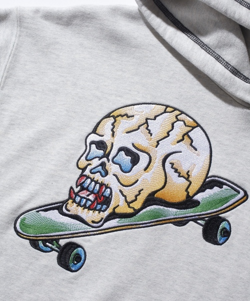 「XLARGE」 プルオーバーパーカー X-LARGE オフホワイト メンズ_画像3