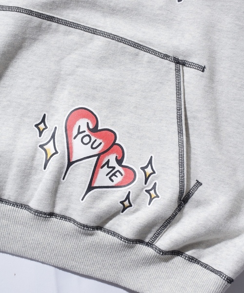 「XLARGE」 プルオーバーパーカー X-LARGE オフホワイト メンズ_画像5
