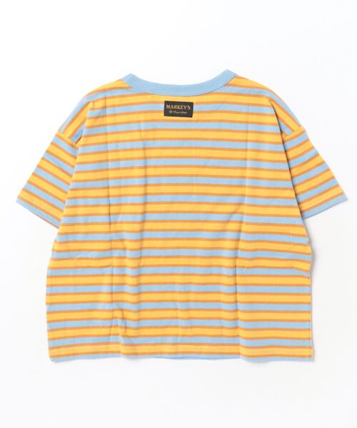 MARKEY'S（マーキーズ） tシャツ 先染めBDポケット半袖Tシャツ キッズ