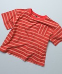 tシャツ 先染めBDポケット半袖Tシャツ キッ...の詳細画像1