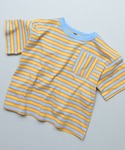 tシャツ 先染めBDポケット半袖Tシャツ キッ...の詳細画像3
