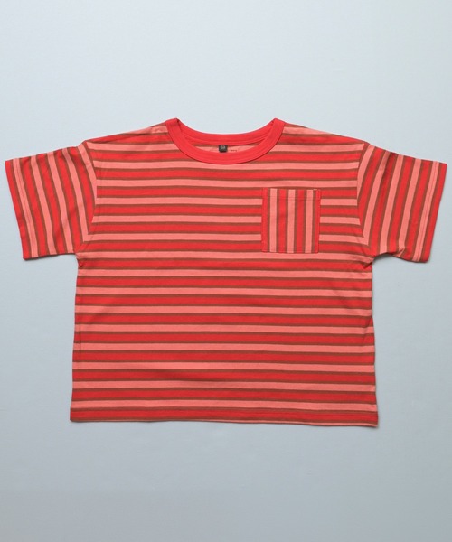 MARKEY'S（マーキーズ） tシャツ 先染めBDポケット半袖Tシャツ キッズ