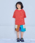 tシャツ 先染めBDポケット半袖Tシャツ キッ...の詳細画像2