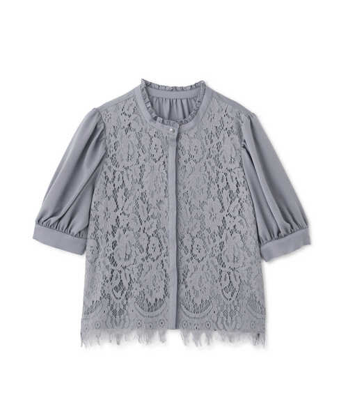 「PROPORTION BODY DRESSING」 半袖ブラウス MEDIUM ベージュ レディース_画像8