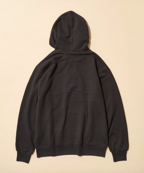 「Healthknit」 プルオーバーパーカー MEDIUM レッド メンズ_画像7