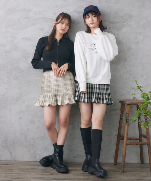 「RETRO GIRL」 キュロット FREE ベージュ レディース_画像4