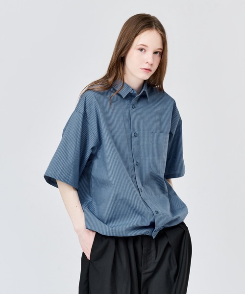 みるく様確認用 WETTEMPT シャツ MICRO CHECK S/S SHIRT / マイクロチェックS/Sシャツ