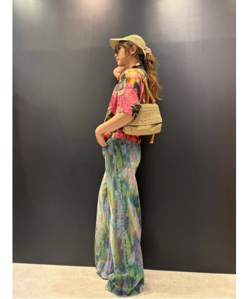 Desigual（デシグアル） ブラウス シャツ 夏 半袖 フローラル 