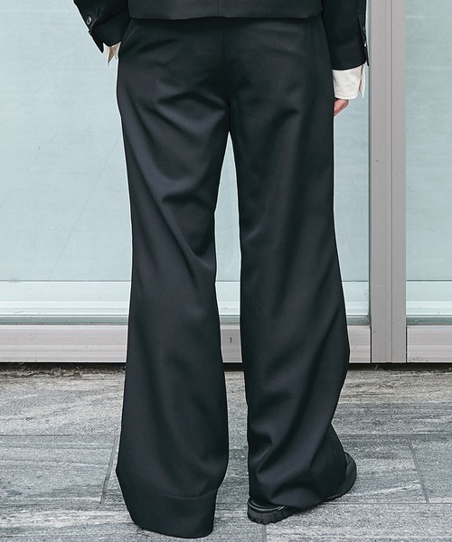 スラックス trim fit trousers straight メンズ【公式通販】