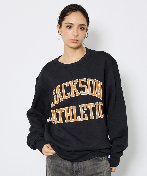 「JACKSON MATISSE」 スウェットカットソー L ライトグレー メンズ_画像6
