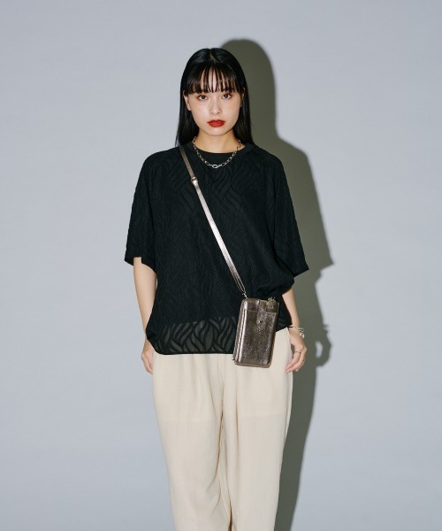 「terrace」 財布 ONE SIZE ブラック レディース_画像8