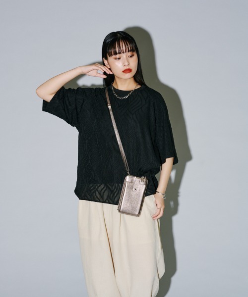 「terrace」 財布 ONE SIZE ブラック レディース_画像9
