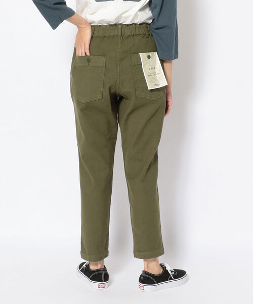 「D.M.G.」 クロップドパンツ MEDIUM ブラック レディース_画像5