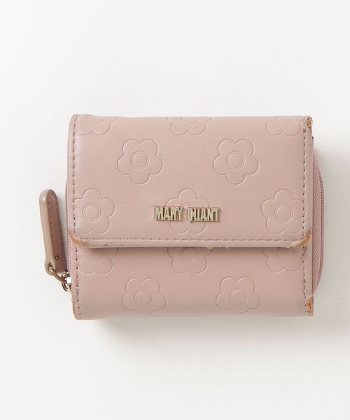 MARY QUANT LONDON マリークワント三つ折り財布　新品未使用 MARY QUANT（マリークヮント） 財布 FREE ピンク レディース