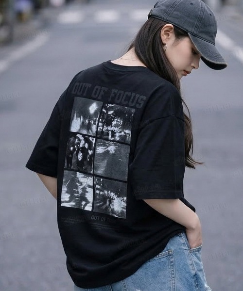 Dalfwin（ダールフィン） tシャツ 半袖 韓国ファッション FOCUSフォト