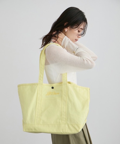 llbean エルエルビーン トートバッグ Lサイズ 黄緑　プエルトリコ Begin Presents――The Basic Study of L.L.Bean - 2｜L.L.Bean公式