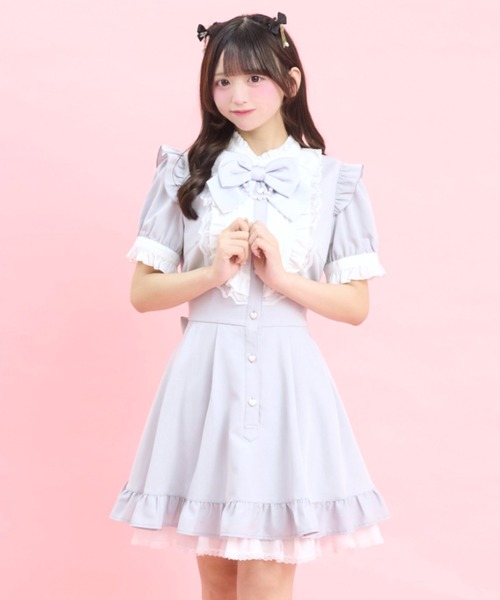 Secret Honey（シークレットハニー） ワンピース 半袖バッスル