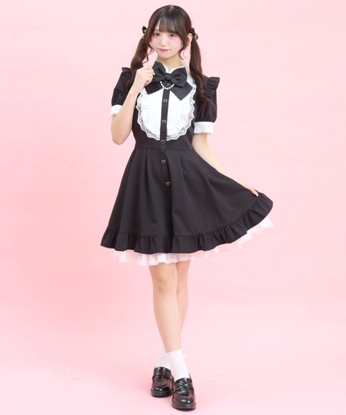Secret Honey（シークレットハニー） ワンピース 半袖バッスル