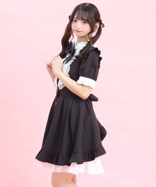 Secret Honey（シークレットハニー） ワンピース 半袖 半袖バッスル